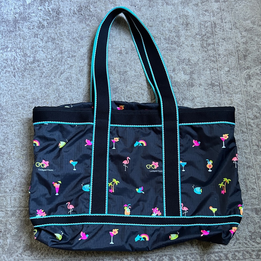 LeSportsac Happy Hour Travel Tote Bag - Picture 3 of 8